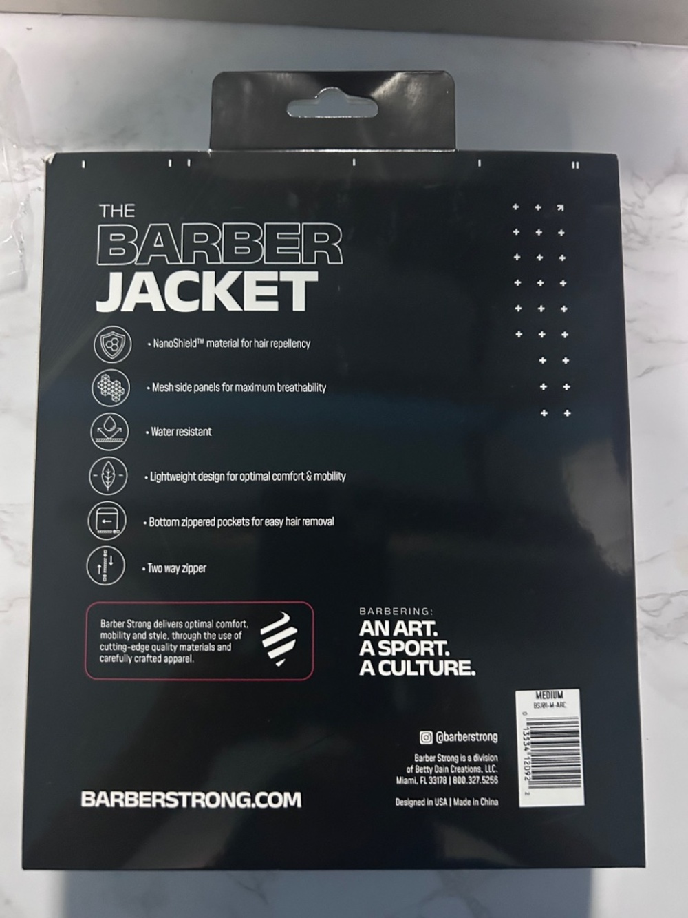Barber Jacket Medium - Picture 2 of 3